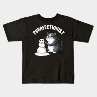 Purrfectionist Kids T-Shirt